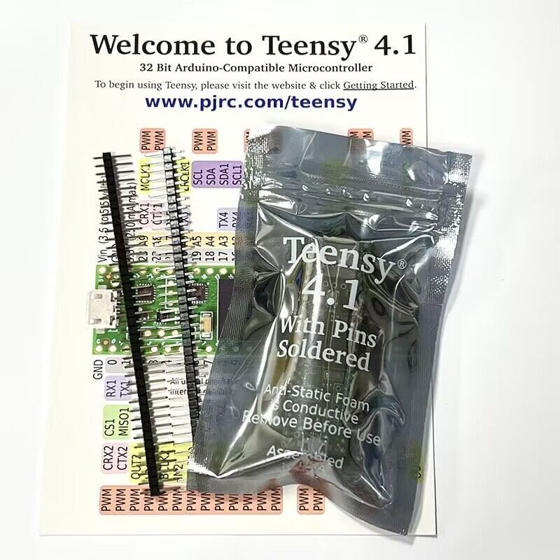 DEV-16996,RT1062 Teensy 4.1 with headers,MCU 32-Bit Embedded Evaluation Board